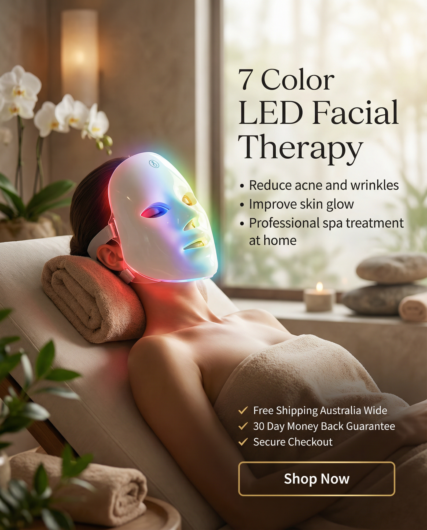 Nexora GlowMask™ | Professional LED Skin Therapy