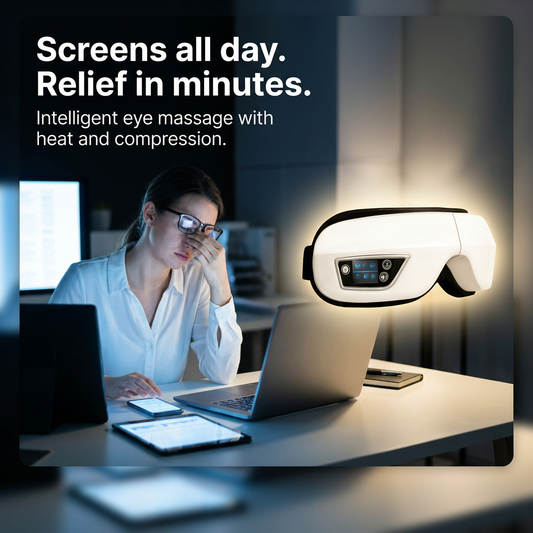 Smart Heated Eye Massager Pro