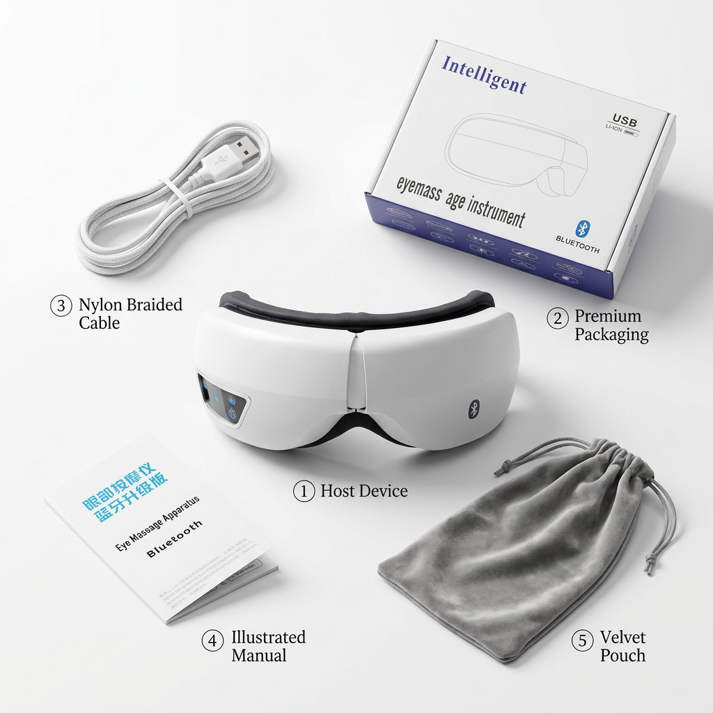 Smart Heated Eye Massager Pro